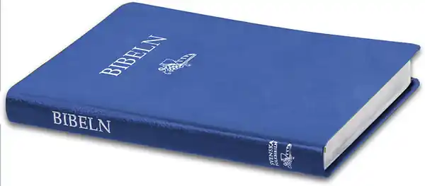 Svenska Folkbibeln 1998 - Slimline - Blå skinnimitation Outlet
