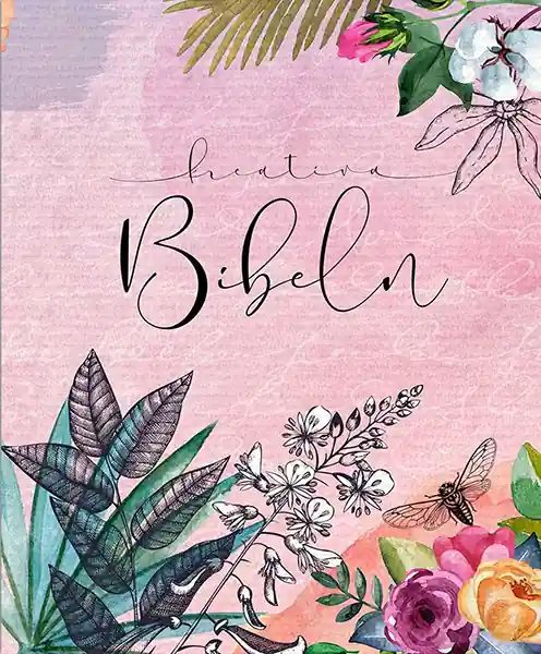 Snabb leverans Kreativ Bibel i rosa hårdpärm