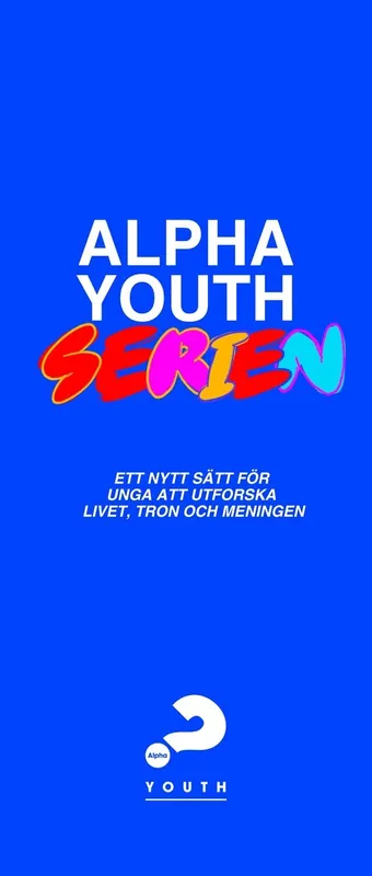 Rollup: Alpha Youth Serien (blå) Trygg betalning