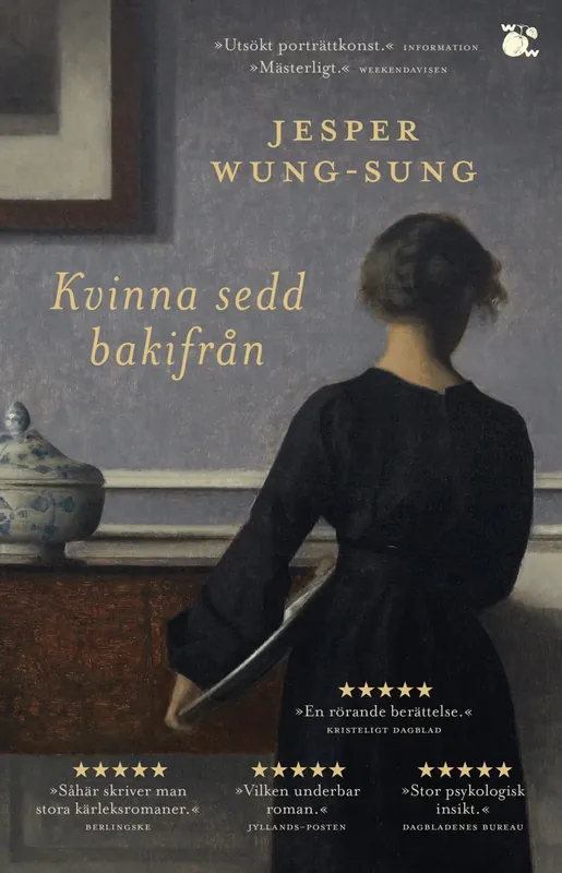 Kvinna sedd bakifrån (storpocket) Begränsat antal