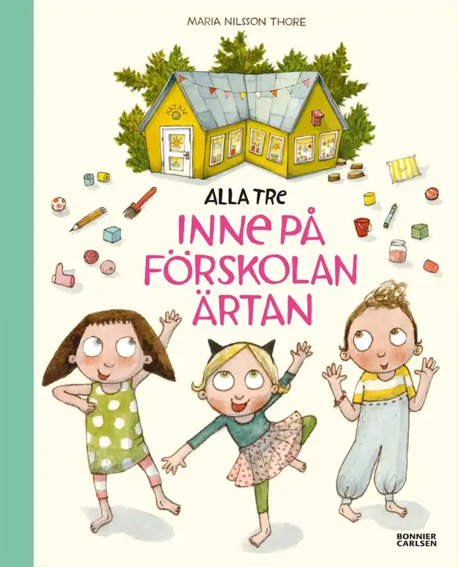 Alla tre inne på förskolan Ärtan Beställ idag