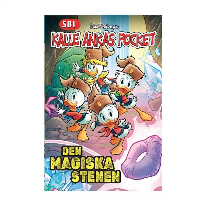 Kalle Ankas pocket 581. Den magiska stenen (häftad) Premium