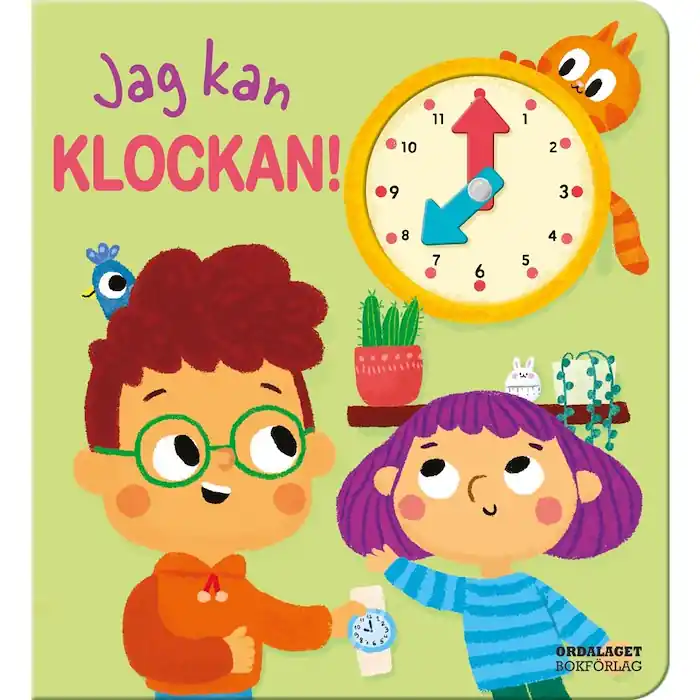 Outlet Jag kan klockan (bok, board book)
