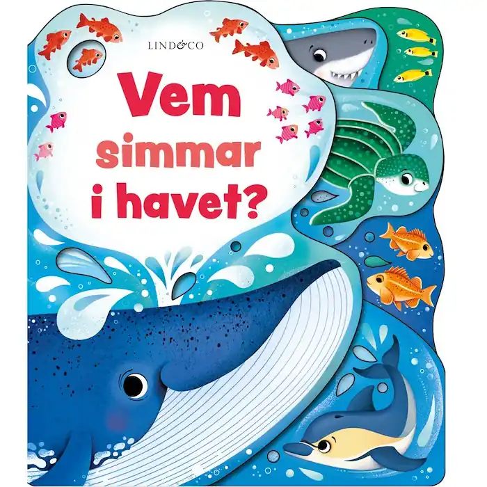 Köp online Vem simmar i havet? (bok, board book)
