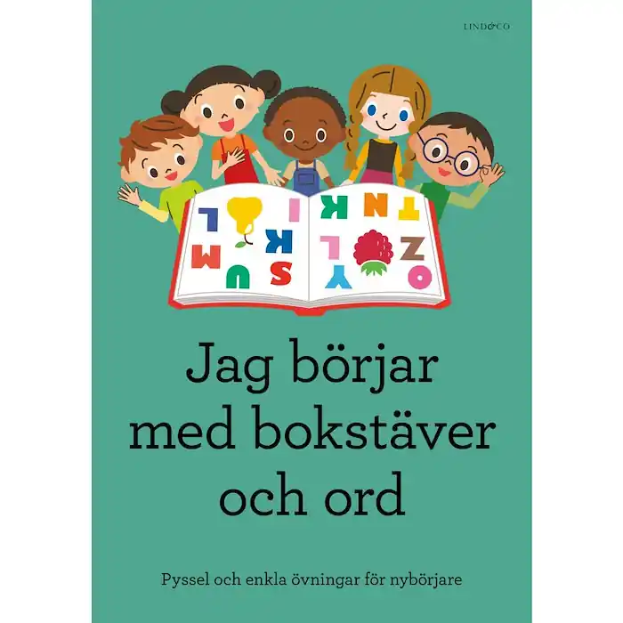 Jag börjar med bokstäver och ord : pyssel och enkla övningar för nybörjare (häftad) Beställ nu