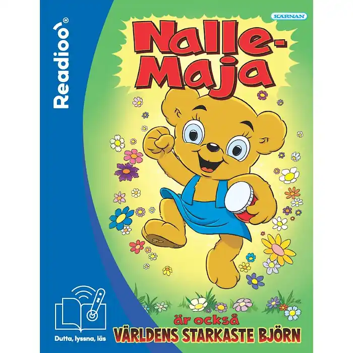 Nalle-Maja är också världens starkaste björn (bok, kartonnage) Kampanj