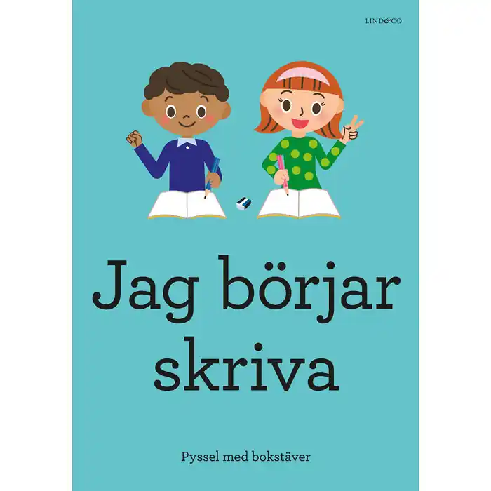 Jag börjar skriva : pyssel med bokstäver (häftad) Erbjudandepris