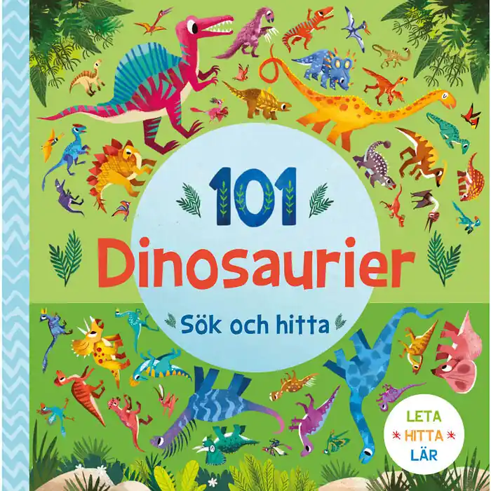 101 dinosaurier : sök och hitta (bok, board book) Erbjudande