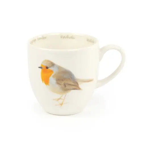 Fri frakt CJ Wildbird Foods LtdMugg porslin rödhake