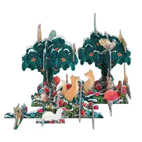 Outlet Roger la BordeAdventskalender Moonlit Meadow 3D