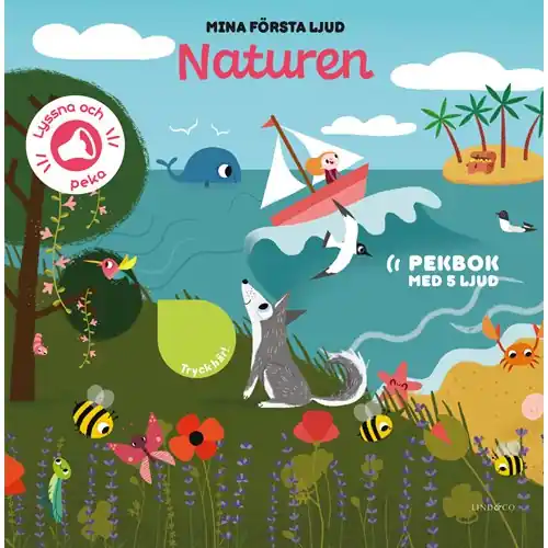 Rea Mina första ljud. Naturen