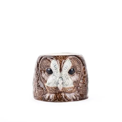 Begränsat erbjudande Quail DesignsÄggkopp kattuggleansikte